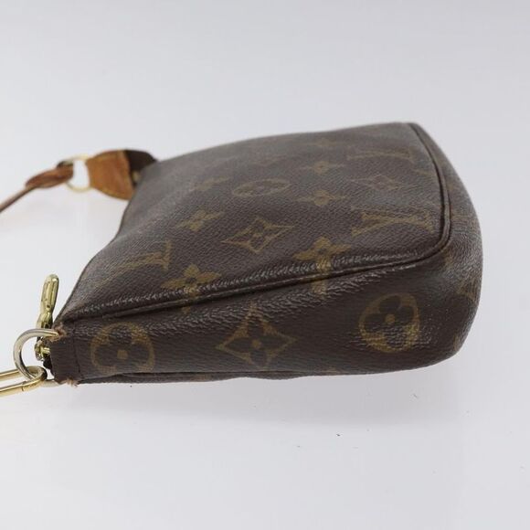 Louis Vuitton Pochette Accessoire Brown Canvas Clutch Bag (Pre-Owned) - Picture 4 of 16